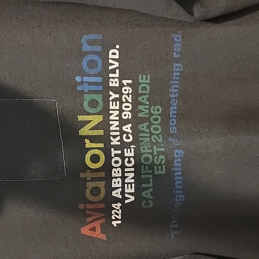RARE Aviator Nation Venice Sweatshirt Size XXL OG 2006 Hoodie